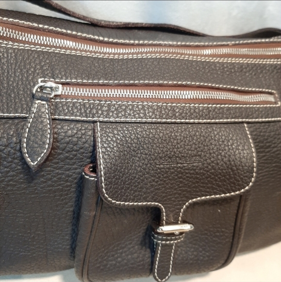 Dooney Bourke LRG Front Pocket Hobo - Brown2 - Picture 5 of 16